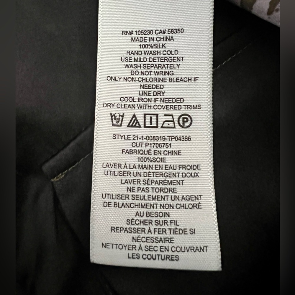 Equipment Femme Melanni Silk Blouse, Size Small, NWOT. - Picture 8 of 15